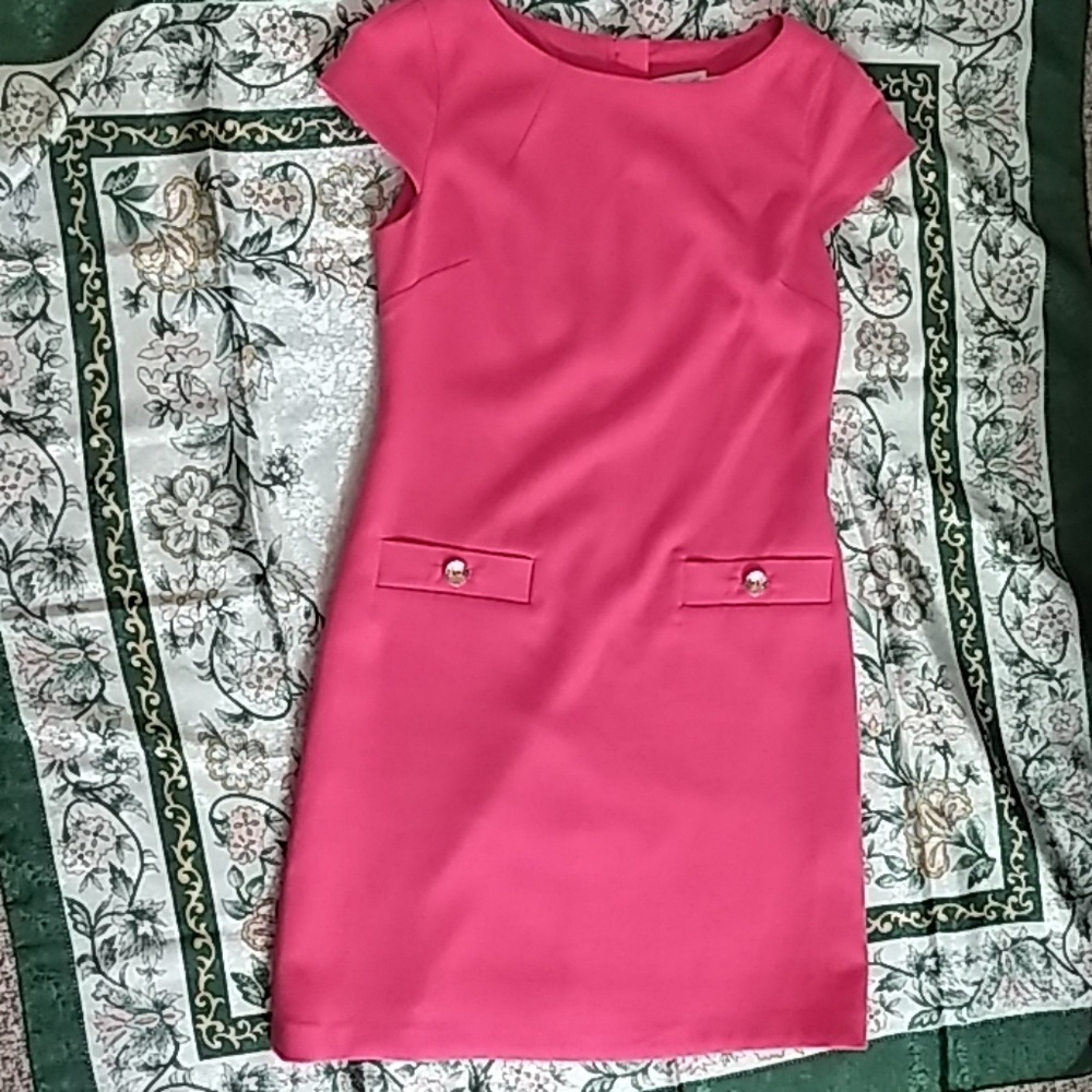 Eliza J pink dress